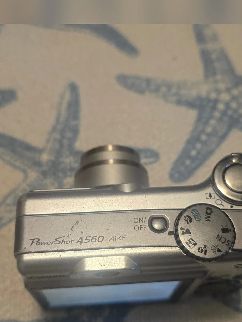 Canon Silver PowerShot A560 Series Compact Digital Camera